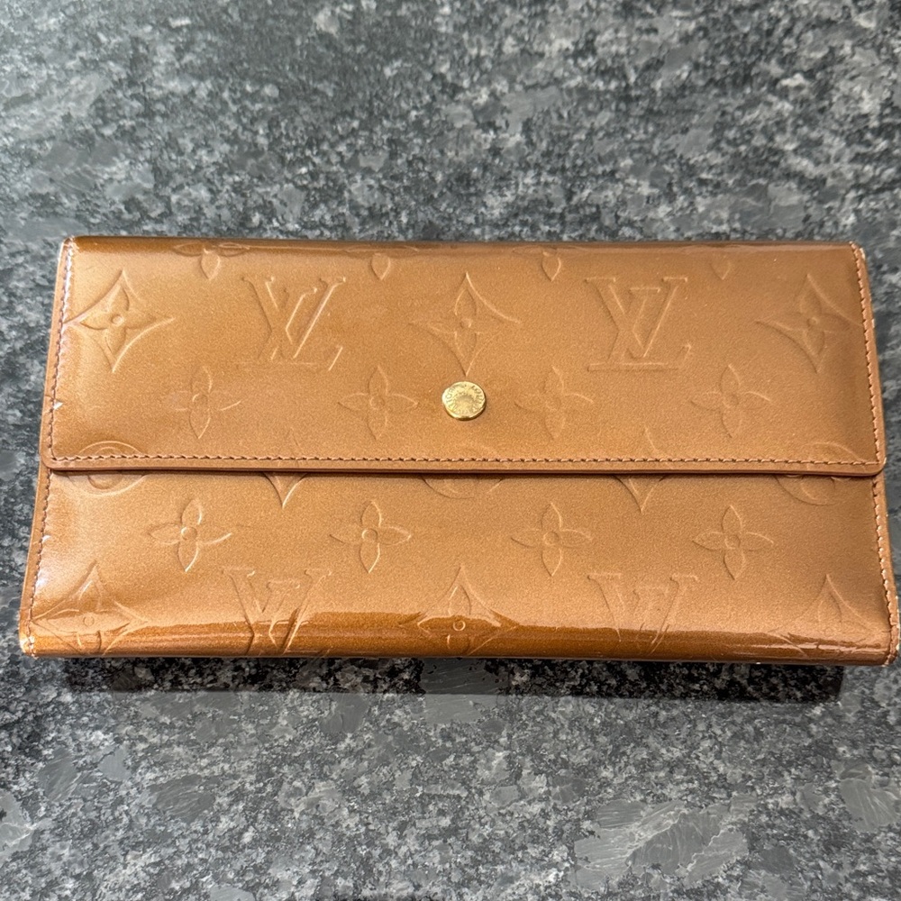 Louis Vuitton Tan Monogram Wallet
